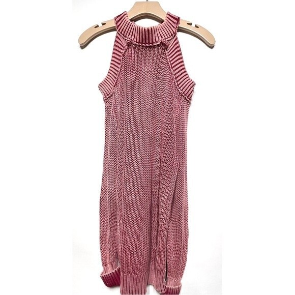 Free People Half Moon Bay Sweater in Wine M NWOT - Picture 8 of 16